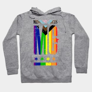 (large logo) Midnight Circus Pride to support Howard Brown Health Hoodie